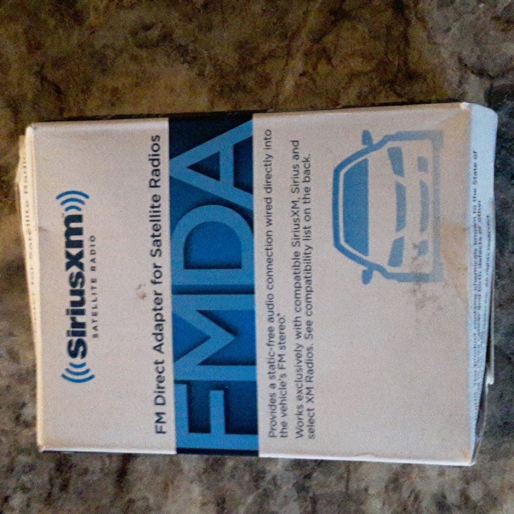 FM XM Direct Adapter for satellite radios